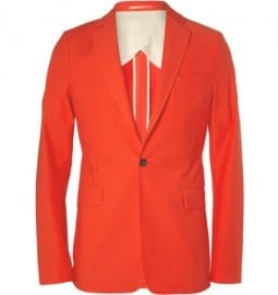 Acne Noel Slim-fit Cotton-blend Suit Jacket
