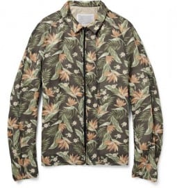 Kolor Floral Cotton Bomber Jacket