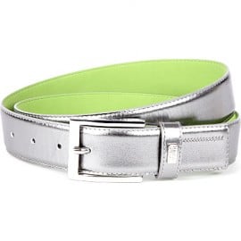 Hugo Boss Metallic Contrast Belt