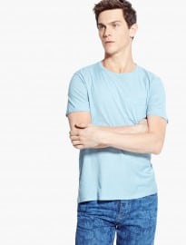 He By Mango Chest-pocket Soft Egyptian-cotton T-shirt