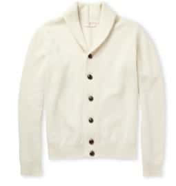 John Smedley John Smedley Sherwood Merino Wool And Cashmere-blend Cardigan