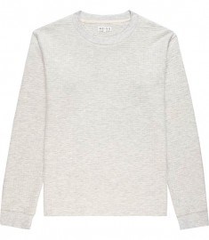 Reiss Gleason Quilted Sweater Light Grey
