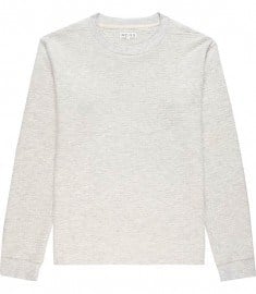 Reiss Gleason Quilted Sweater Light Grey