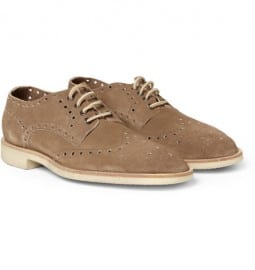 Paul Smith Lymon Perforated Suede Brogues