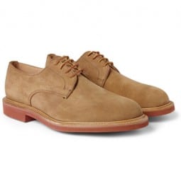 Mark Mcnairy Contrast-sole Suede Derby Shoes