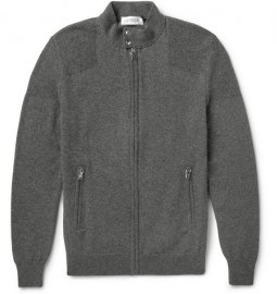 Exemplaire Zipped Cashmere Cardigan