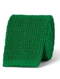 Drakes Knitted Cotton Tie