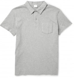 Sunspel Riviera Cotton-mesh Polo Shirt