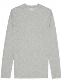 Reiss Max Patch Pocket T-shirt Grey