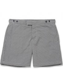 Frescobol Carioca Ipanema Mid-length Printed Swim Shorts