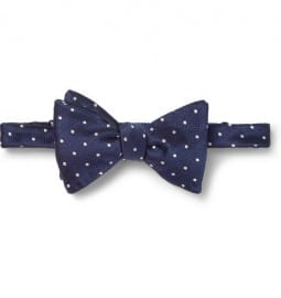 Turnbull & Asser Taz Polka-dot Silk Bow Tie