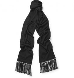 Oliver Spencer Knitted Silk Scarf