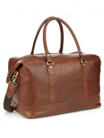 Leather Oversized Holdall