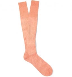 Bresciani Knee-length Fine Cotton Socks