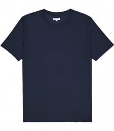 Reiss Bless Short Sleeve Basic Crew Neck T-shirt Navy Cable-knit Wool Cardigan