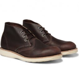 Red Wing Shoes Chukka Rubber-soled Leather Boots