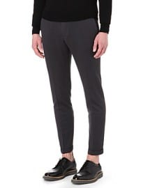 Paul Smith Mainline Flat-front Cropped Trousers