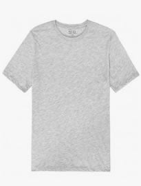 Reiss Bless Marl Crew Neck T-shirt Grey Melange