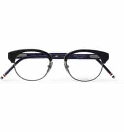 Thom Browne Square-frame Acetate And Metal Optical Glasses