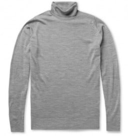 John Smedley Belvoir Rollneck Merino Wool Sweater