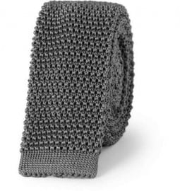 Charvet Slim Knitted Silk Tie