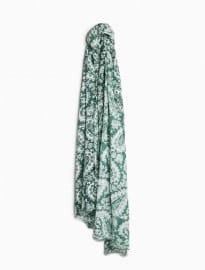 He By Mango Paisley Cotton Scarf