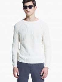 He By Mango Cotton Chunky-knit Sweater