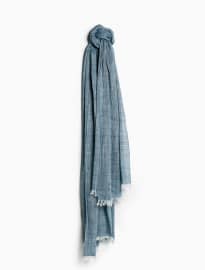 He By Mango Lightweight Cotton Scarf