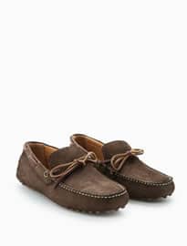 He By Mango Suede Driving Shoes