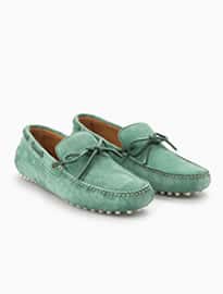 He By Mango Suede Driving Shoes