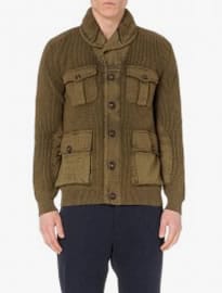 Ralph Lauren Shawl-neck Knitted Cardigan