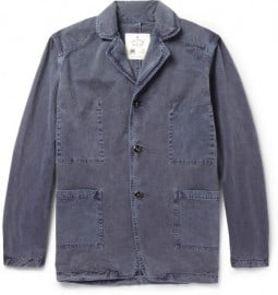Private White V.c. Garment-dyed Cotton-twill Jacket