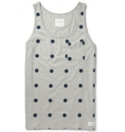 Saturdays Surf Nyc Printed Cotton-jersey Vest