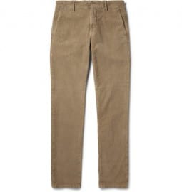 Incotex Slim-fit Garment-dyed Corduroy Trousers
