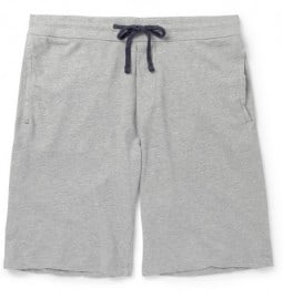 James Perse Loopback Cotton-jersey Shorts