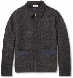 Folk Wool Bomber Jacket