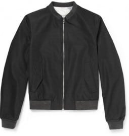 Wooyoungmi Reversible Wool-blend Bomber Jacket