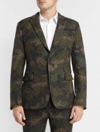 Valentino Slim-fit Woven-wool Suit Jacket