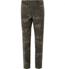 Valentino Slim-fit Woven-wool Suit Trousers