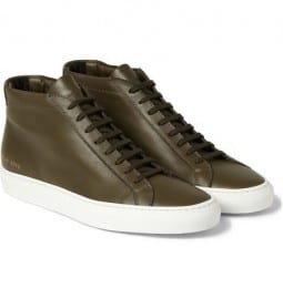 Common Projects Achilles Leather High Top Sneakers