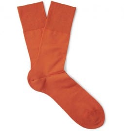 Falke Airport Wool And Cotton-blend Socks