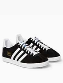 Adidas Originals Gazelle Og Suede And Leather Sneakers