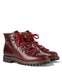 Car Shoe Leather Lace-up Boots