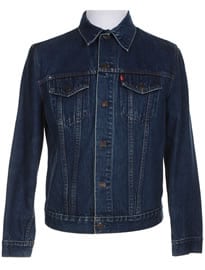Levis Dark Blue Denim Jacket