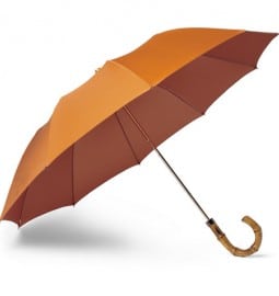 London Undercover Collapsible Bamboo-handle Umbrella