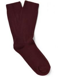 Nn.07 Knitted Wool-blend Socks