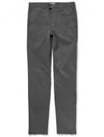 Officine Generale Regular-fit Cotton-twill Chinos