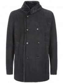 Paul Smith London Suede And Shearling Coat