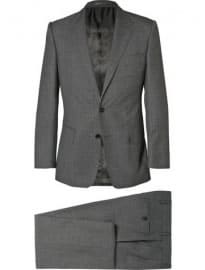 Gieves & Hawkes Grey Slim-fit Wool Suit