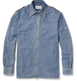 Maison Martin Margiela Washed-denim Overshirt